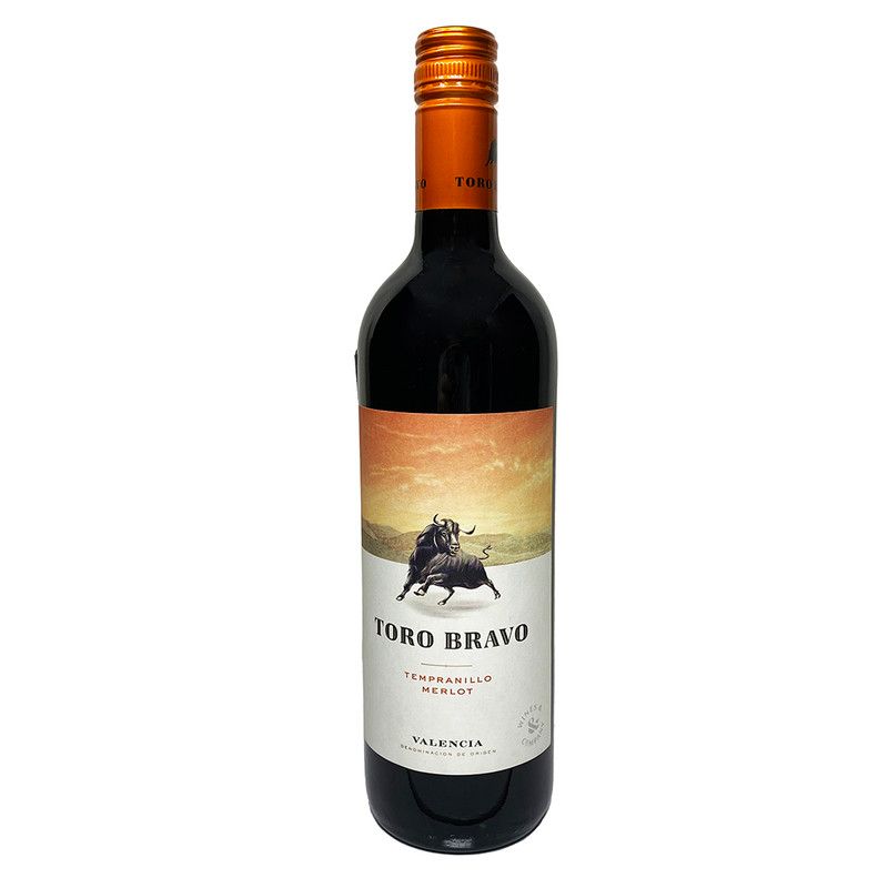 Vino Tor Bravo Temp Merl 750ml