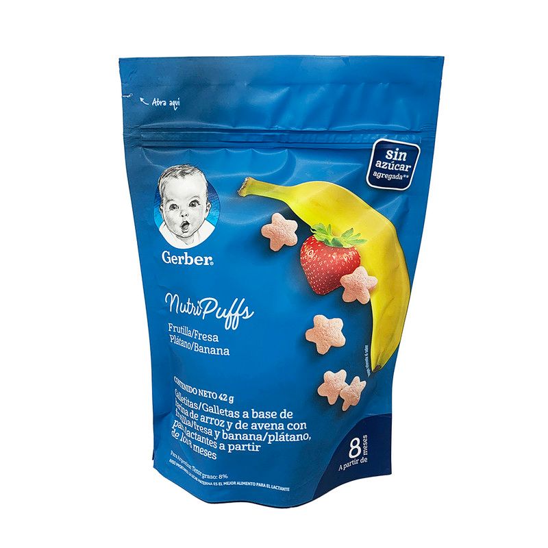 Gerber Nutri Banano/fresa 42gr