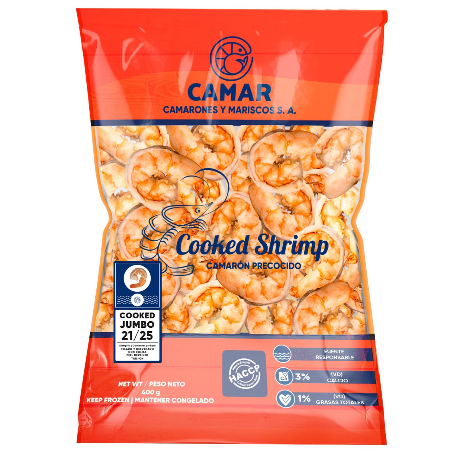 Camaron Prec 21/25 Camar 400g