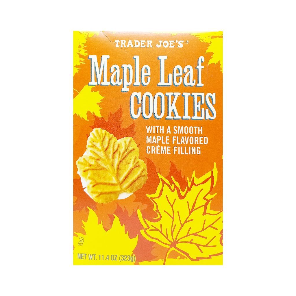 Maple Cookies Trader Joes11.4z