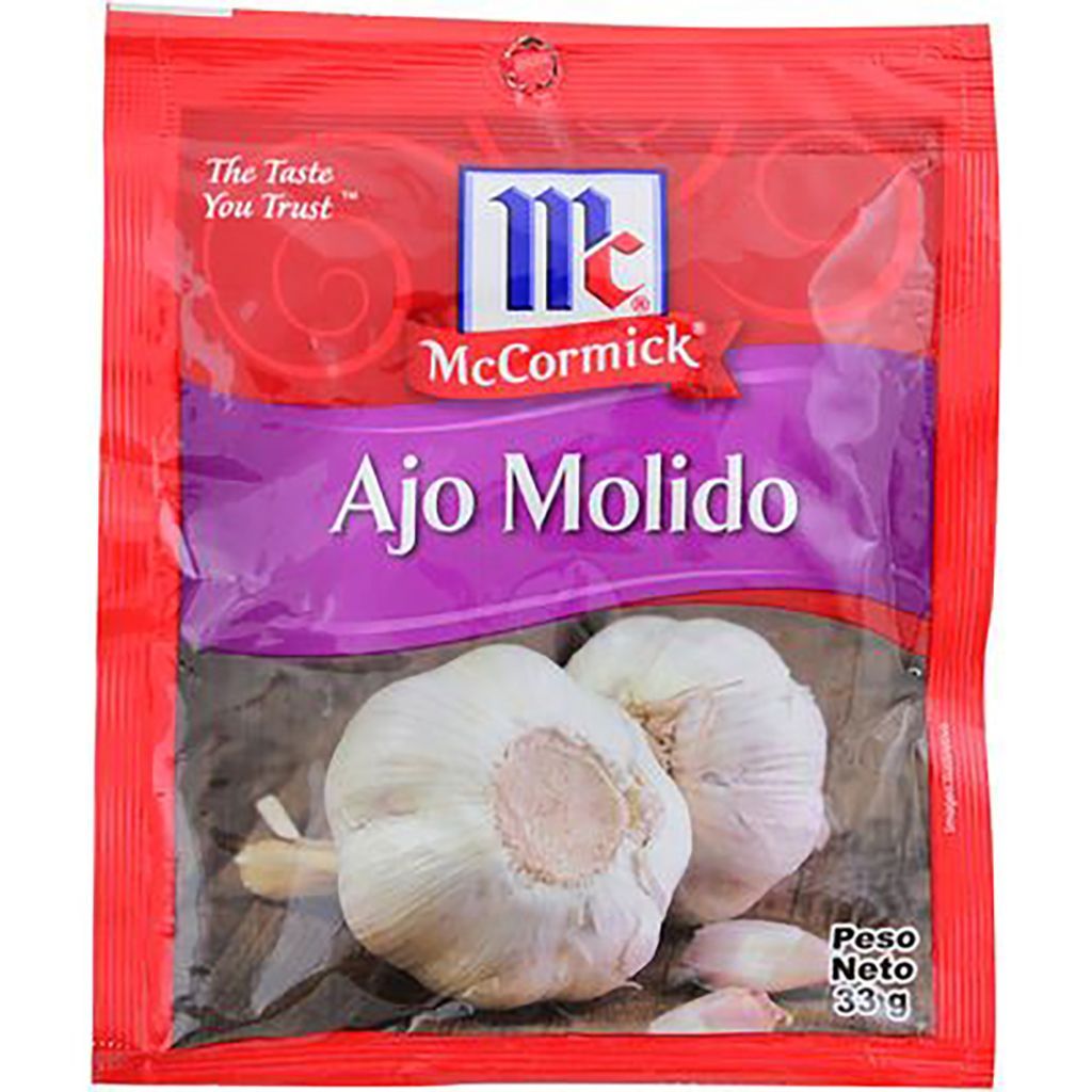 Mccormick Ajo Molido Rp 33 Grs
