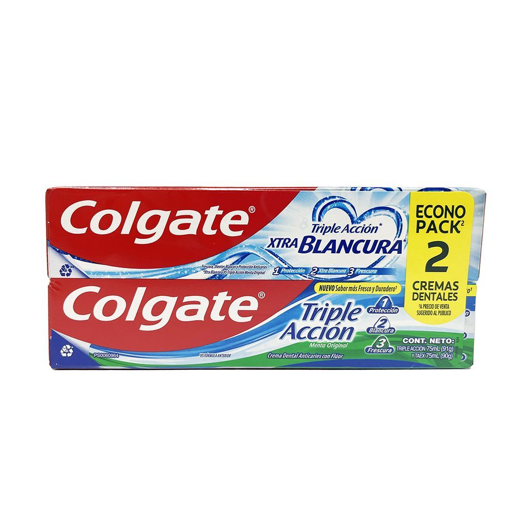 Tp 2pk Colg Trip Acc Xt+bl75ml