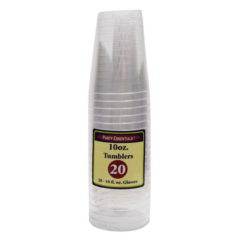 Tumblers 10 0z 20 Ct