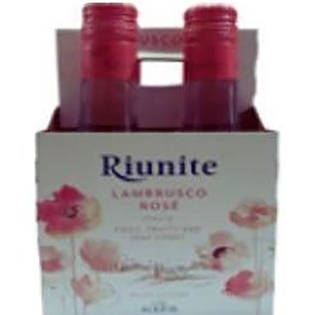 Vino Riunite Lam Rose 4pk 187m