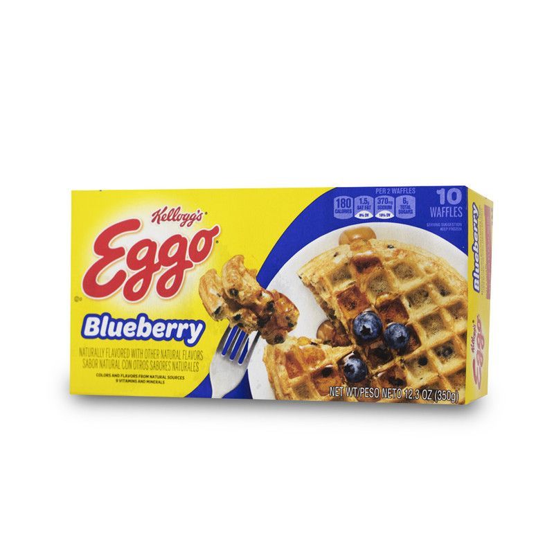 Waffles Eggo Blueberries 10und