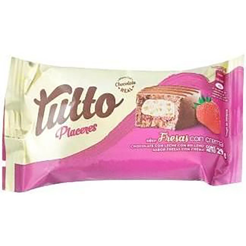 Tutto Placeres Choco Fresa 29g