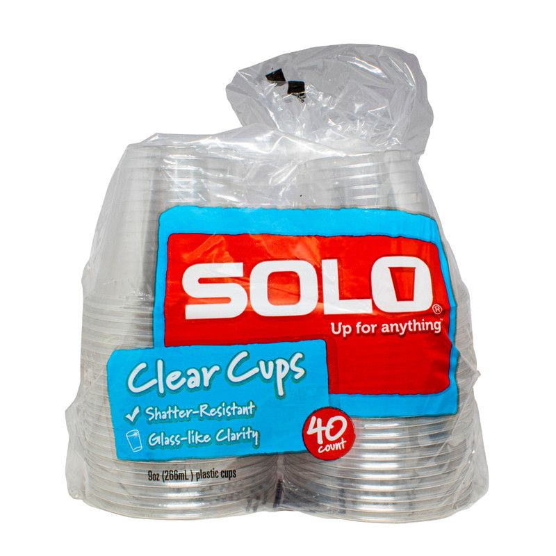 9oz Clear Cup