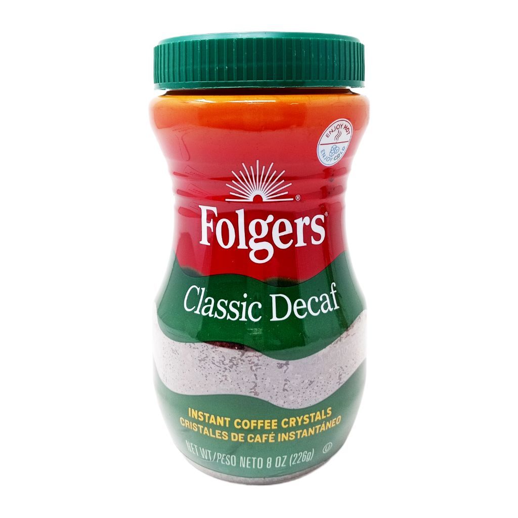 Cafe Folgers Clasic.descaf.8oz