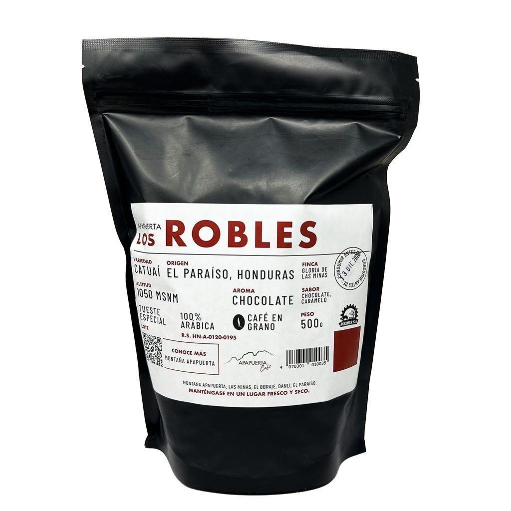 Café Robles Grano Apapuert 500