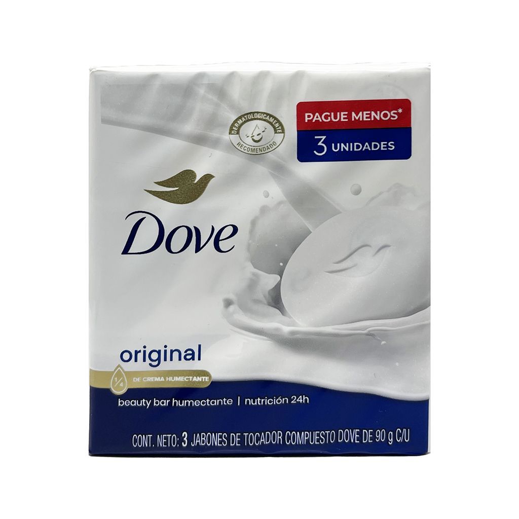 Dove Jabon Original 3pack 90gr