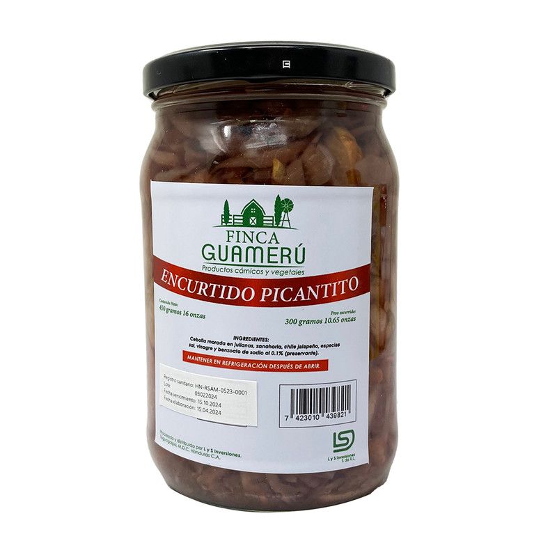 Encurtido Picantito Guameru450