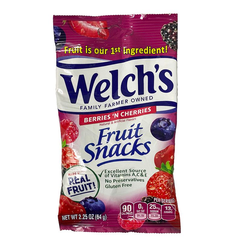 Fruit Berries Welchs 2.25 Oz