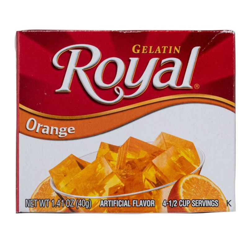 Gelatina Naranja Royal 1.41 Oz