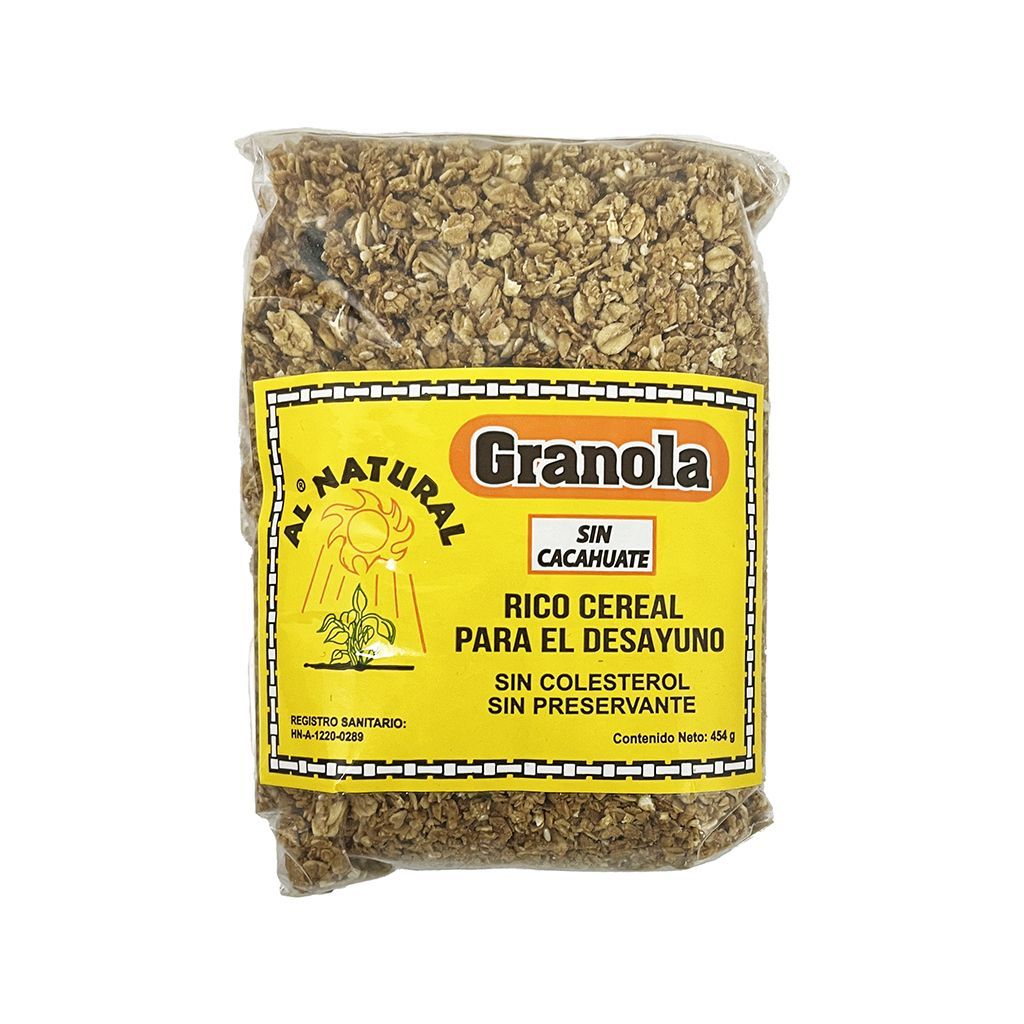 Granola Al Natural S/mani 1lb