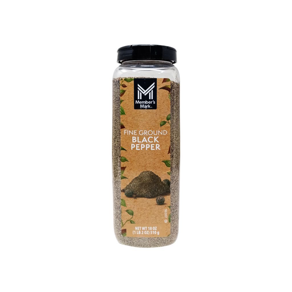 Ground Black Pepper 18 Oz