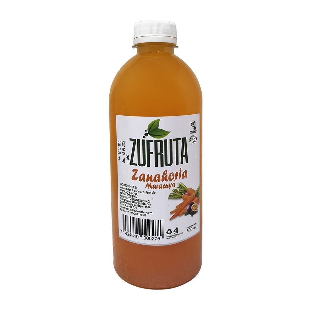 Jugo Zanahoria+maracuya 500ml