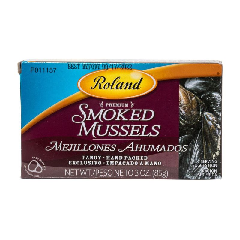 Mejillones Ahumados Roland 3oz