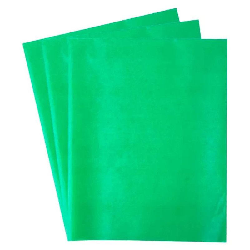 Papel China Verde Manza 20x26