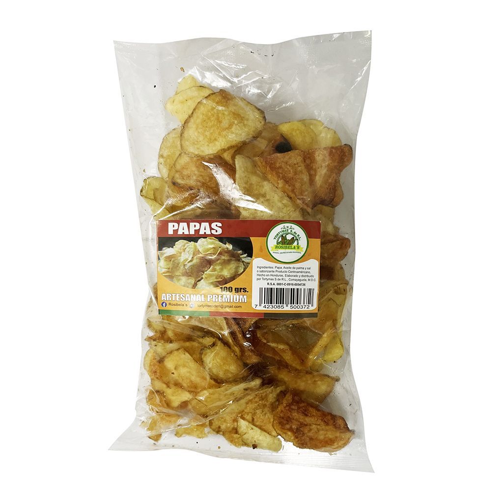 Papas Rosibela 100 Gramos