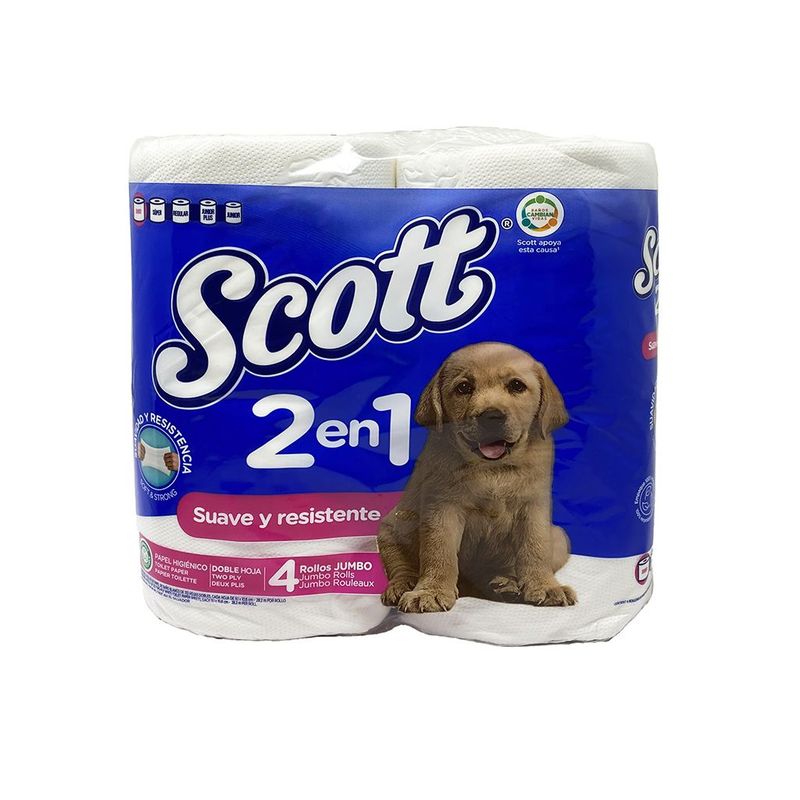 Papel Hig Scott Jumbo 12x4rlls