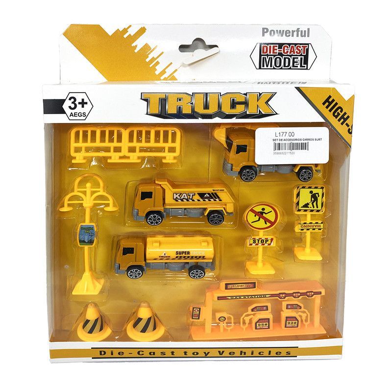 Set De Accesorios Carros Surt