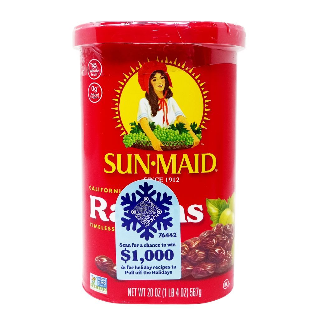 Sun Maid Raisins (pasas)20oz