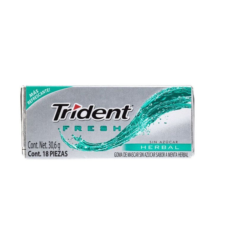 Trident Fresh Herbal 18piezas