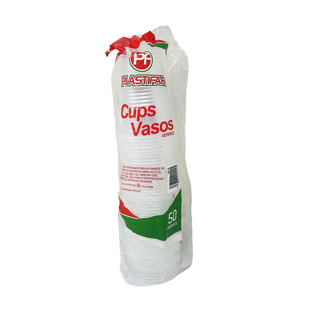Vaso Plastico  #12 Onz  50u