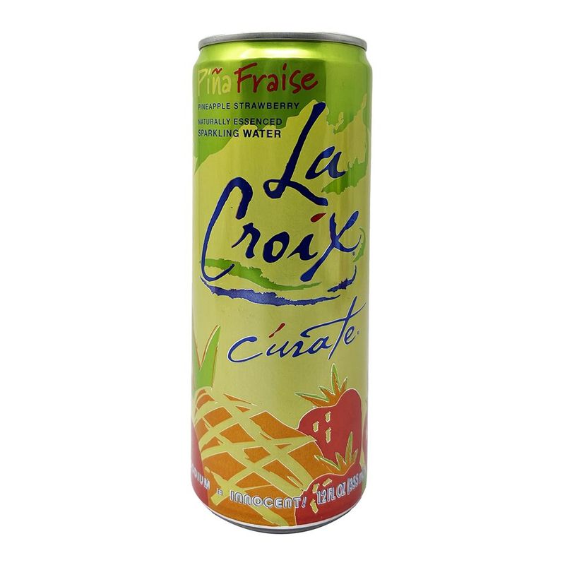 Agua Carbonat Piña La Croix12z