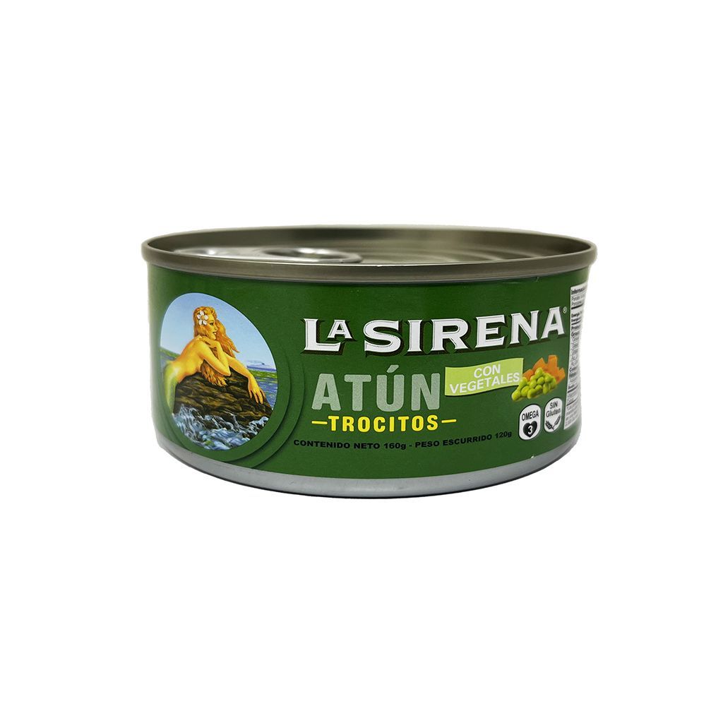 Atun La Sirena C/vegetal165gr