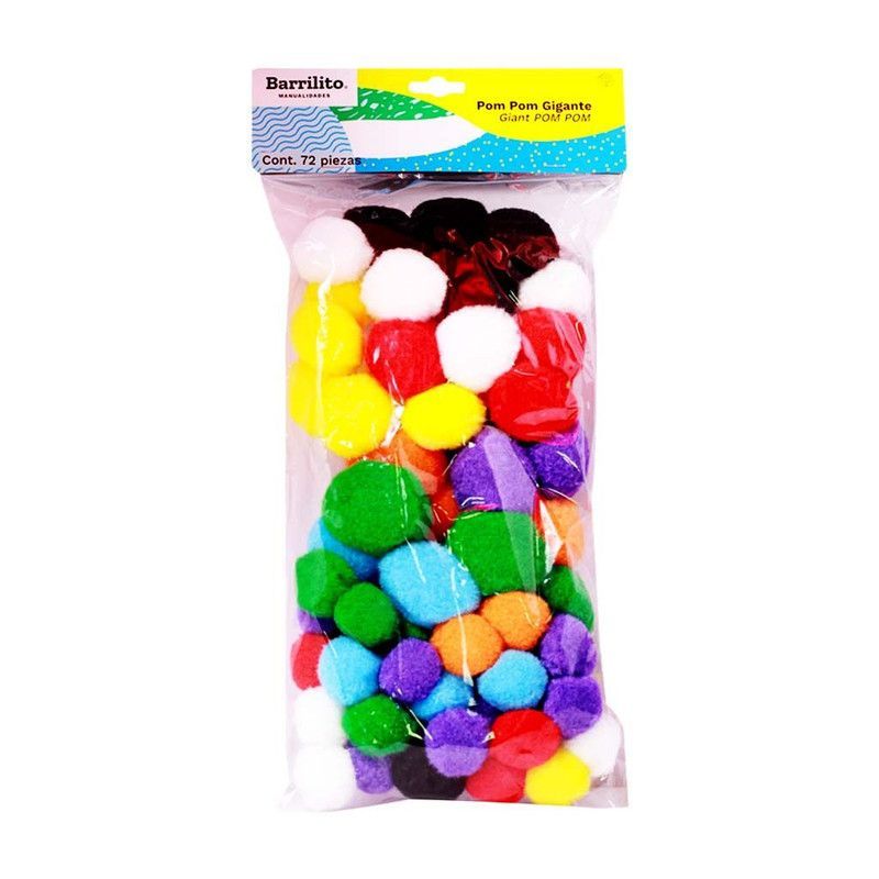 Bola Pom-Pom Bb72 (72pzs) Giga