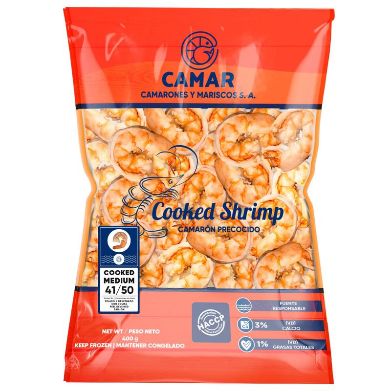 Camaron Prec 41/50 Camar 400g