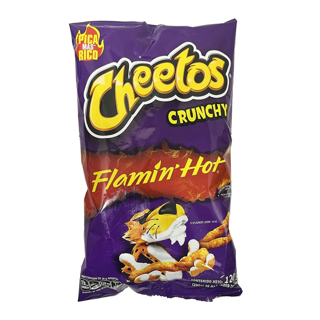 Cheetos Crunchy Flamin Hot120g