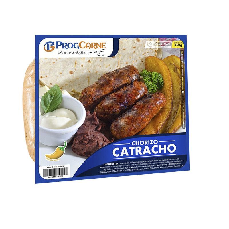 Chorizo Catracho Progcar 450g