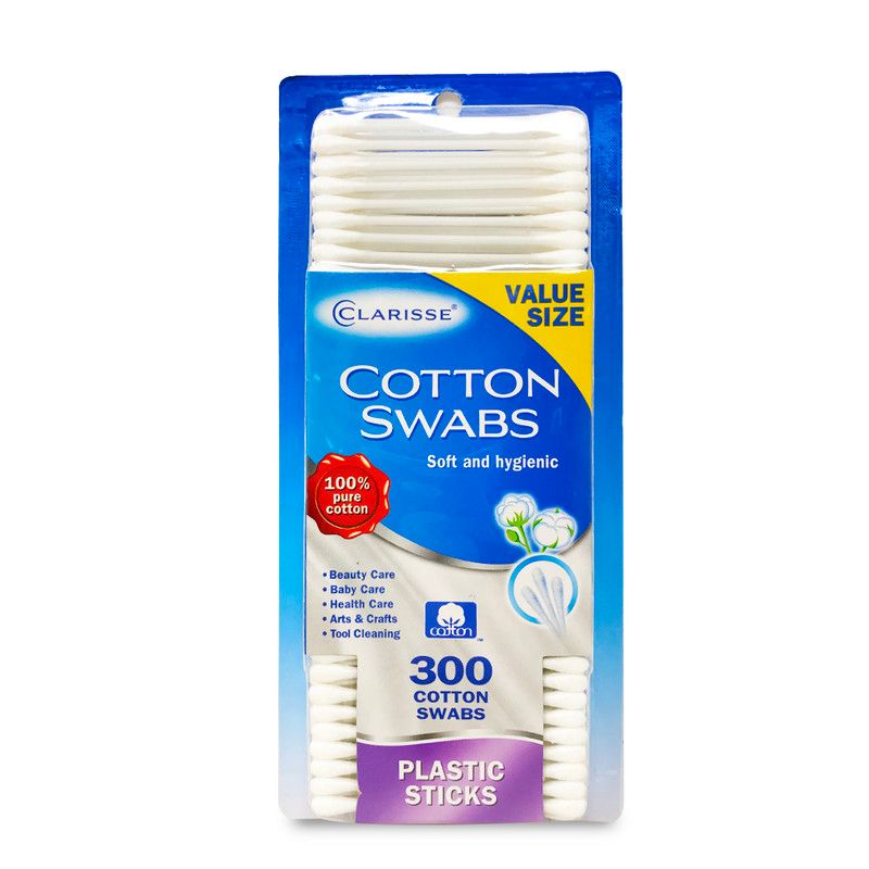 Clarisse Cotton Swabs 300 Ct