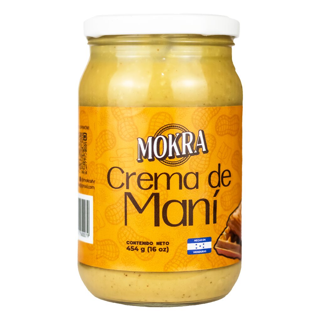 Crema De Mani Mokra 16oz