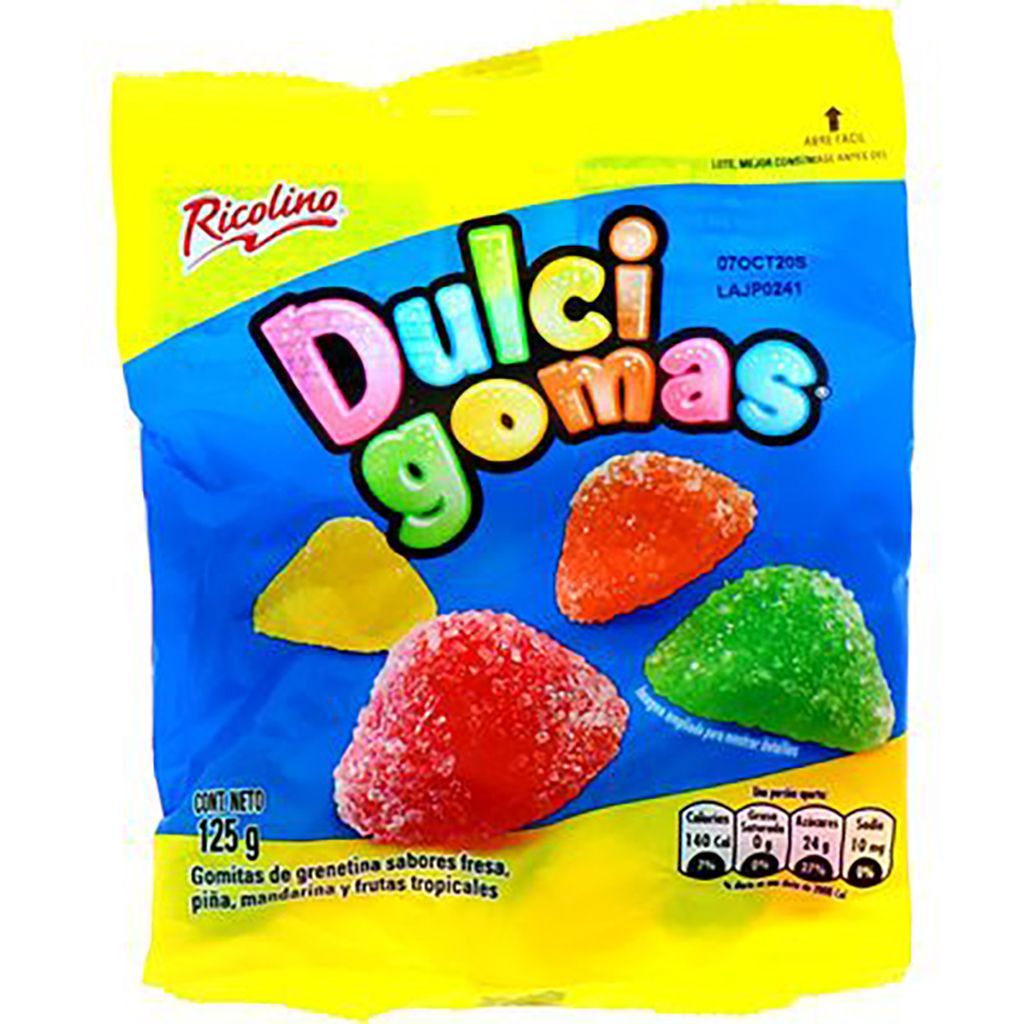 Dulcigomas E 125g