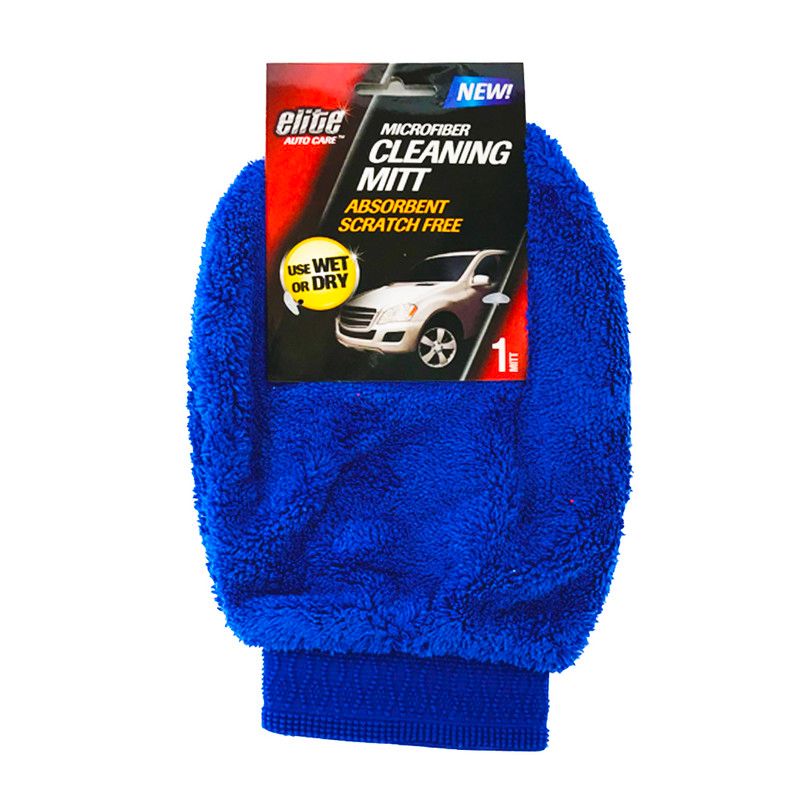 Elite Microfiber Clean Mitt 1u