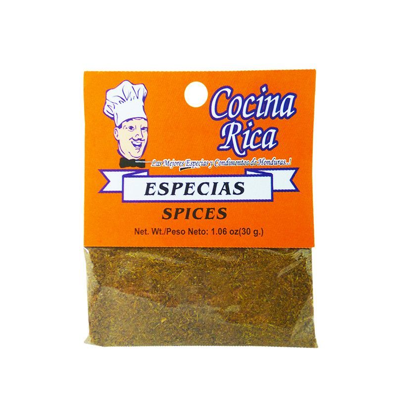 Especias Cocina Rica 30gr