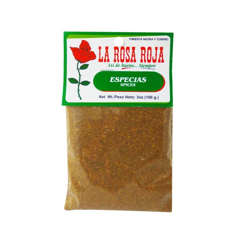 Especias La Rosa Roja 100gr