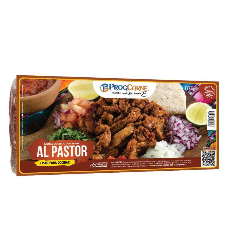 Fajitas sabor Al Pastor 1135g