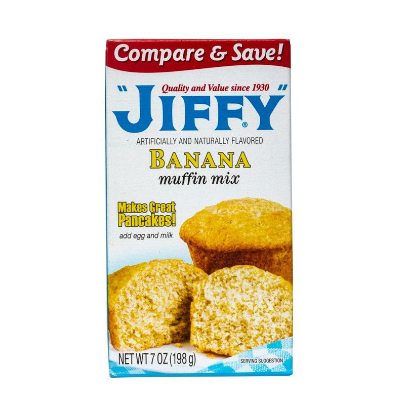 Mix Banana Muffin Jiffy 7oz