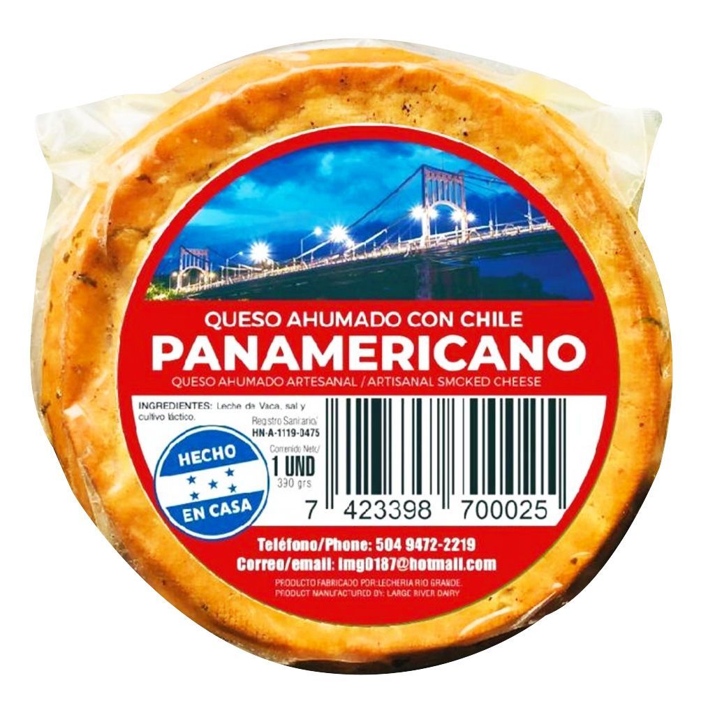Queso Ahumado Con Chile Und