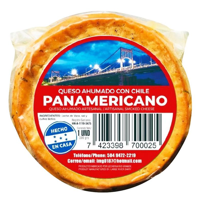 Queso Ahumado Con Chile Und