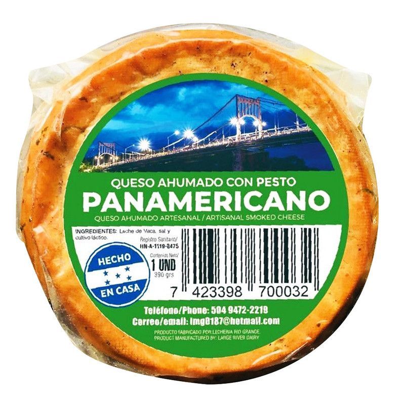 Queso Ahumado Con Pesto Und