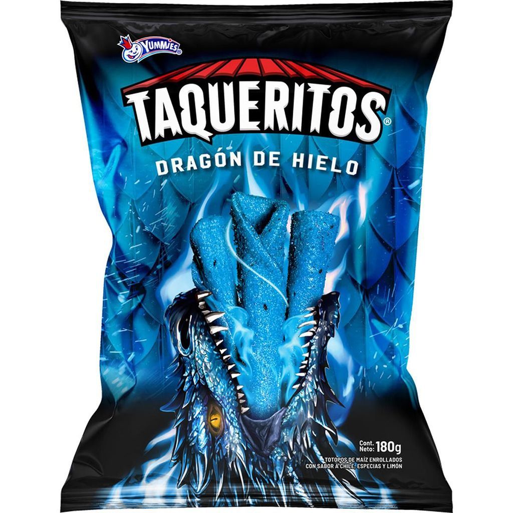 Taqueritos Dragon De Hielo180g