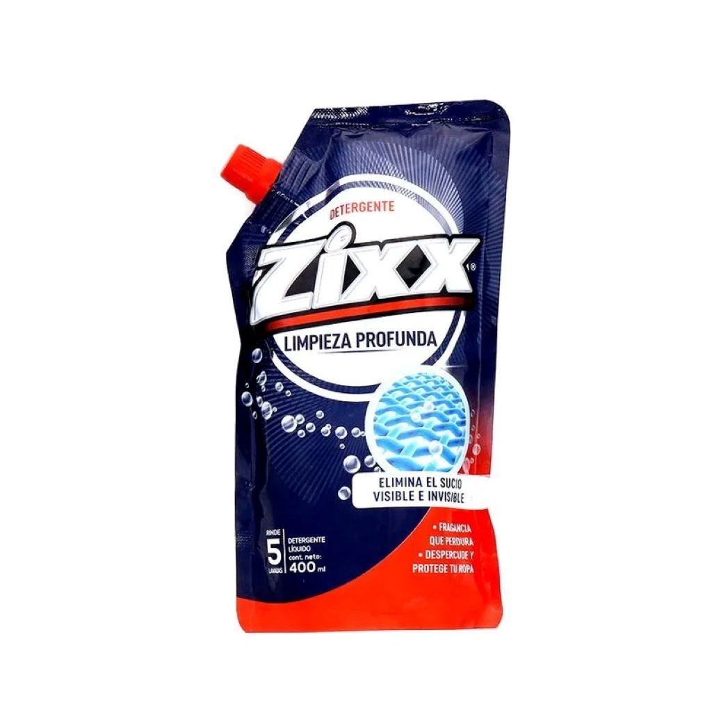 Zixx Detergente Liq Azul 400ml