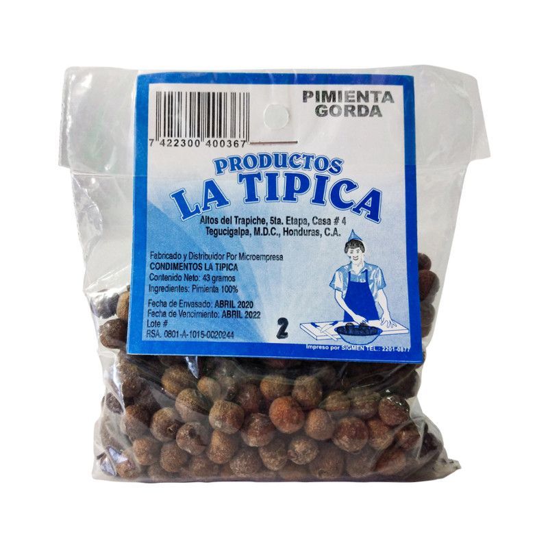 Pimienta Gorda La Tipica 43 Gr