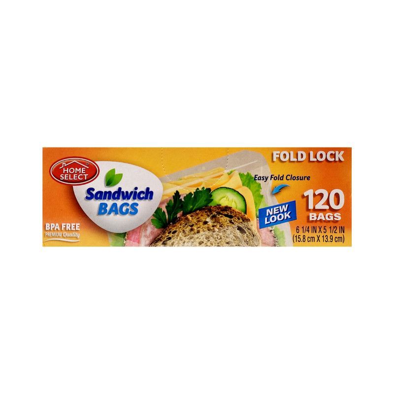 Home Select Sandwich Bags120ct