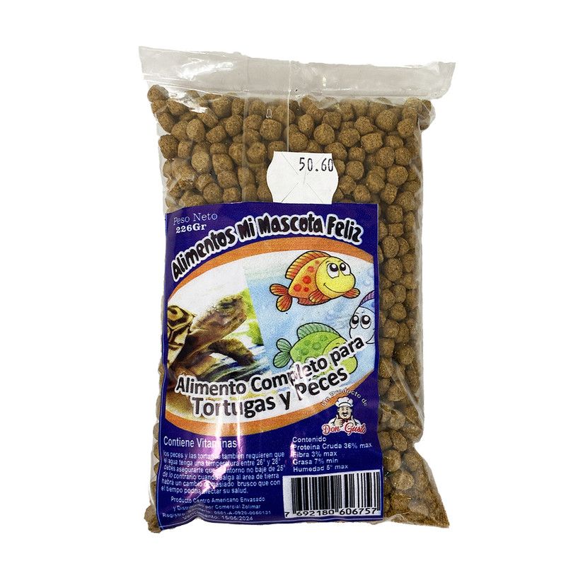 Alimento P/tortuga/peces 390g